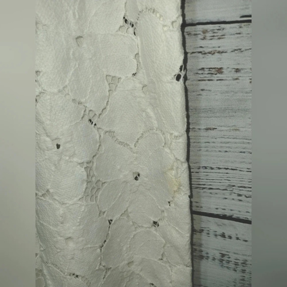 Gap Dreamwell Eyelet‎ Pants White size Small Coverup Swim Pajamas Comfy Lace - Picture 5 of 7